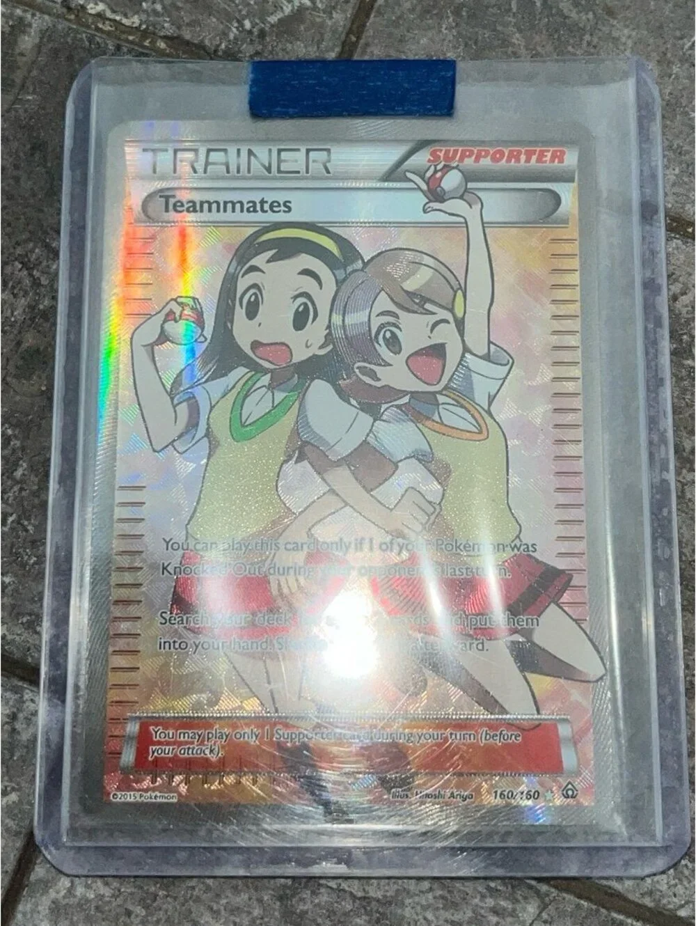 FULL ART Teammates ULTRA RARE 160/160 Pokemon XY Primal Clash Team Mates MINT